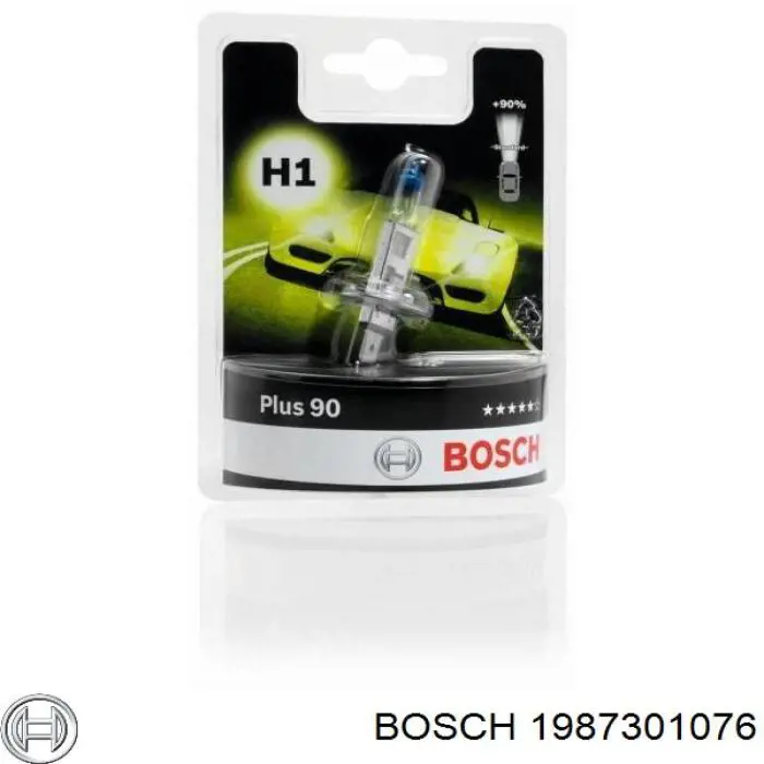 Галогенная автолампа Bosch H1 P14,5s 12V 1987301076