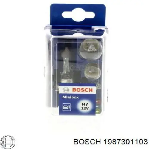 Купить 1987301103 Bosch Лампочки фар, комплект на авто