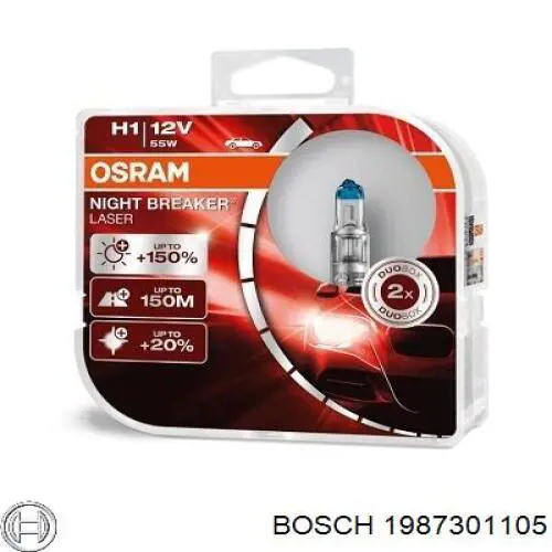 Лампочка галогенная Bosch 1987301105