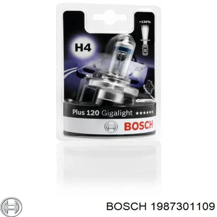 Галогенная автолампа Bosch H4 P43t 12V 1987301109