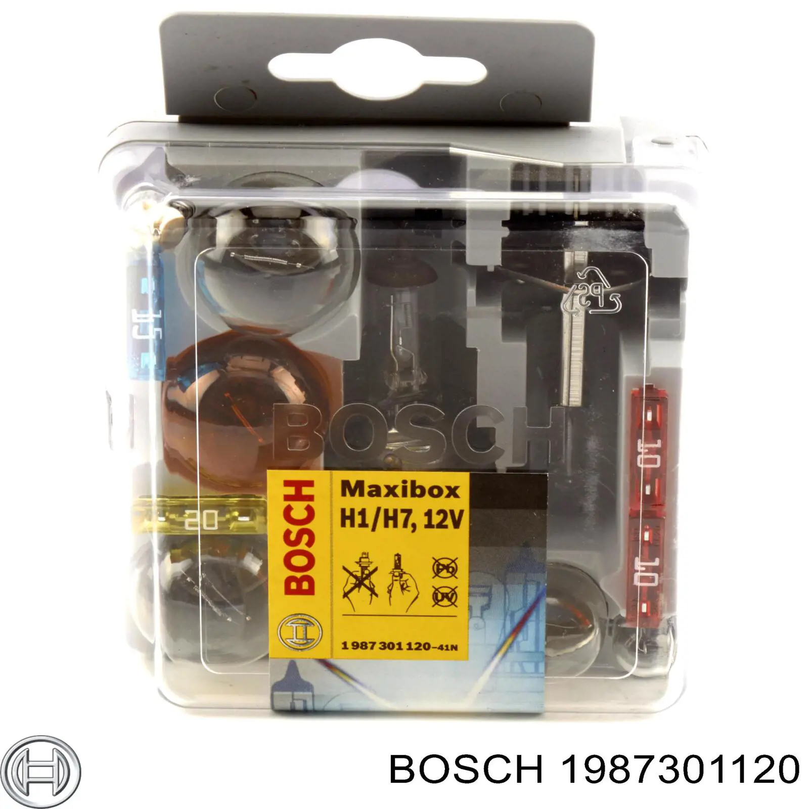 Комплект лампочек фары 1987301120 Bosch