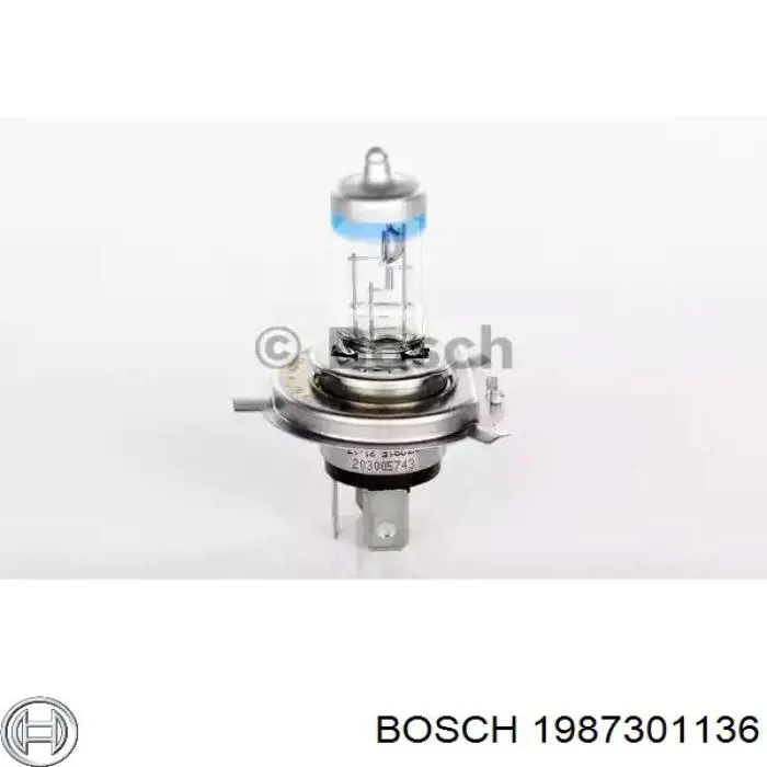 1987301136 Bosch lâmpada halógena