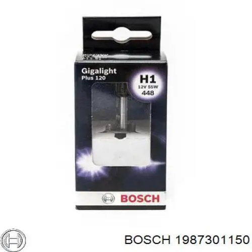 Bombilla halógena 1987301150 Bosch