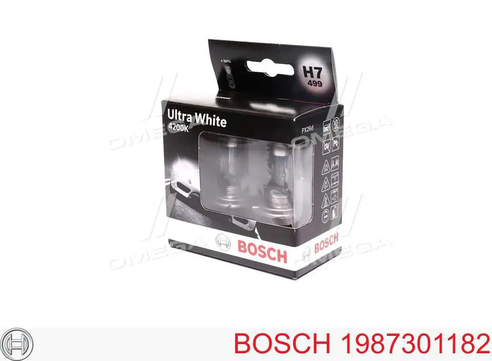 1987301182 Bosch lâmpada halógena