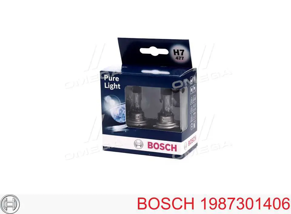 Лампочка галогенная 1987301406 Bosch