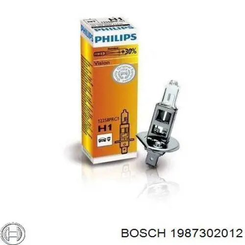 Лампочка ближнего света Bosch 1987302012 цена, от 2.09 USD