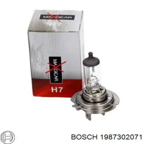 Лампочка ближнего света Bosch 1987302071 цена, от 2.87 USD