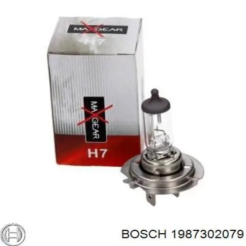 Лампочка галогенная Bosch 1987302079