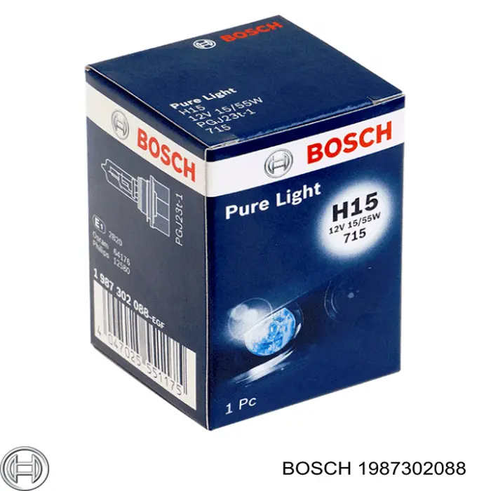 Лампочка галогенная Bosch 1987302088
