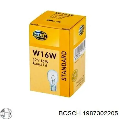Лампочка накаливания Bosch 1987302205 цена, от 0.65 USD