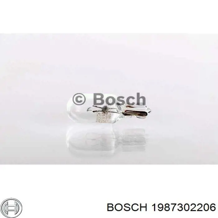 1987302206 Bosch Лампочка плафона освещения салона/кабины