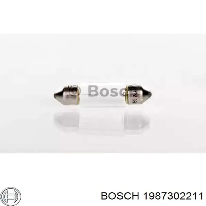 1987302211 Bosch лампочка плафона освещения салона/кабины