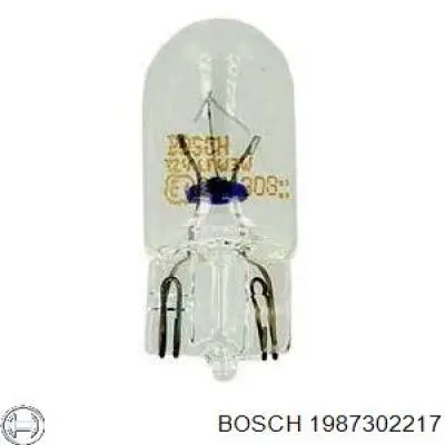 1987302217 Bosch лампочка плафона освещения салона/кабины