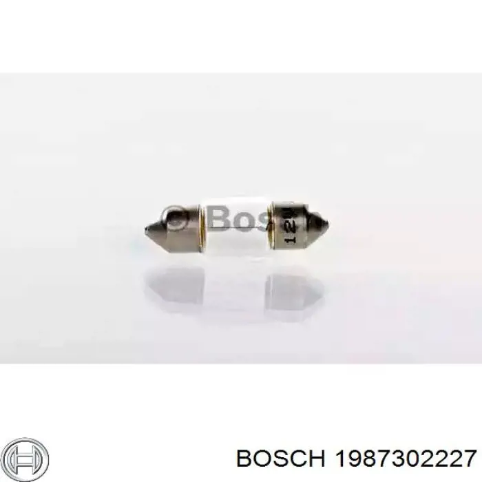 1987302227 Bosch лампочка плафона освещения салона/кабины