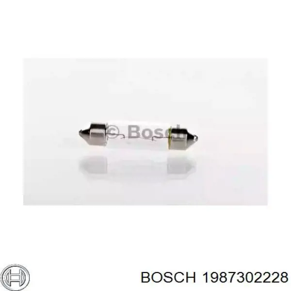Лампочка плафону освітлення салону/кабіни 1987302228 Bosch