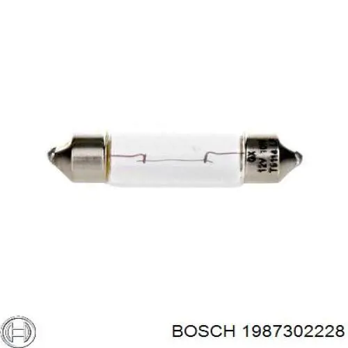 Лампочка плафону освітлення салону/кабіни 1987302228 Bosch