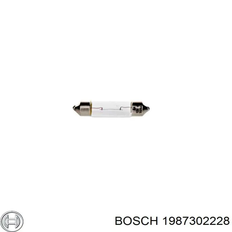 Лампочка плафону освітлення салону/кабіни 1987302228 Bosch