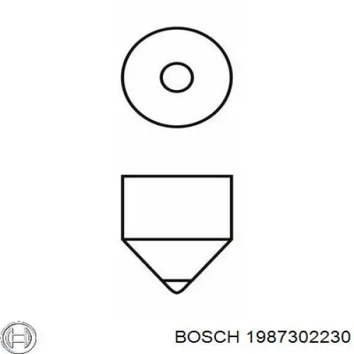 1987302230 Bosch Лампа