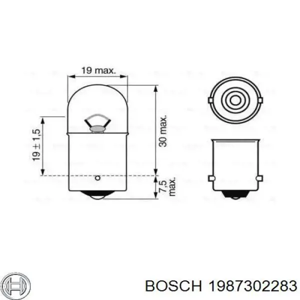 Лампочка 1987302283 Bosch