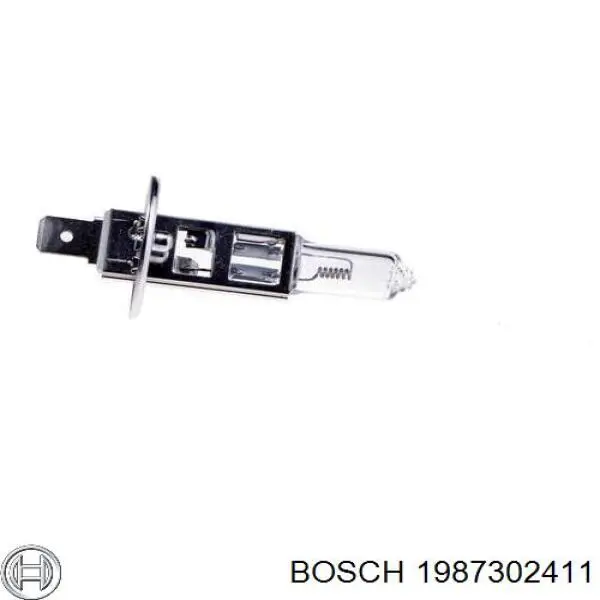 Галогенная автолампа Bosch H1 P14,5s 24V 1987302411