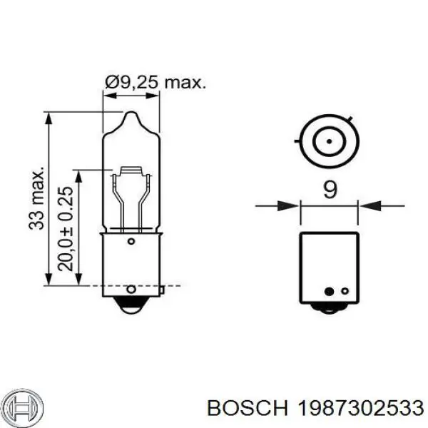 Лампочка 1987302533 Bosch