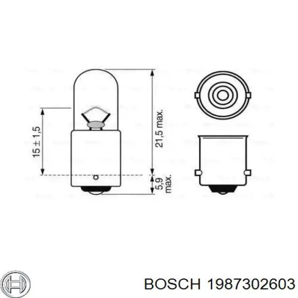 Лампочка 1987302603 Bosch