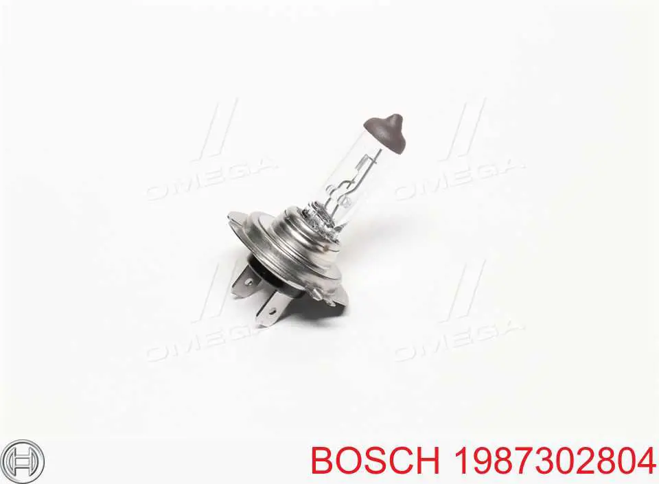 1987302804 Bosch lâmpada halógena