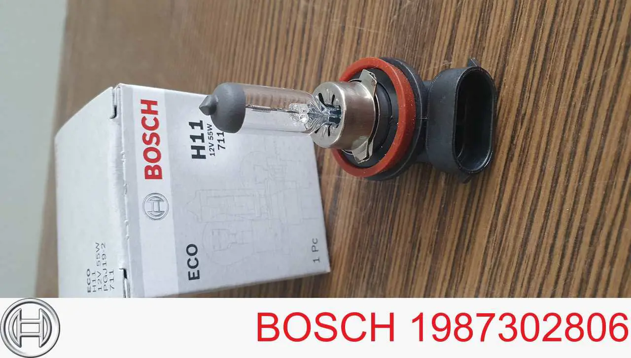 1987302806 Bosch lâmpada