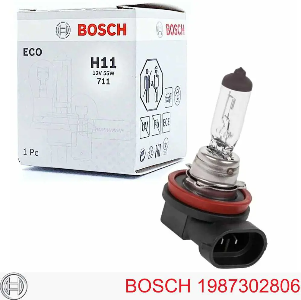 Купить 1987302806 Bosch Лампочка