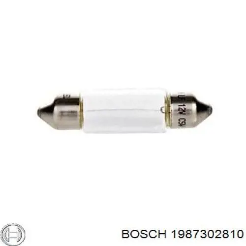 Лампочка плафону освітлення салону/кабіни 1987302810 Bosch