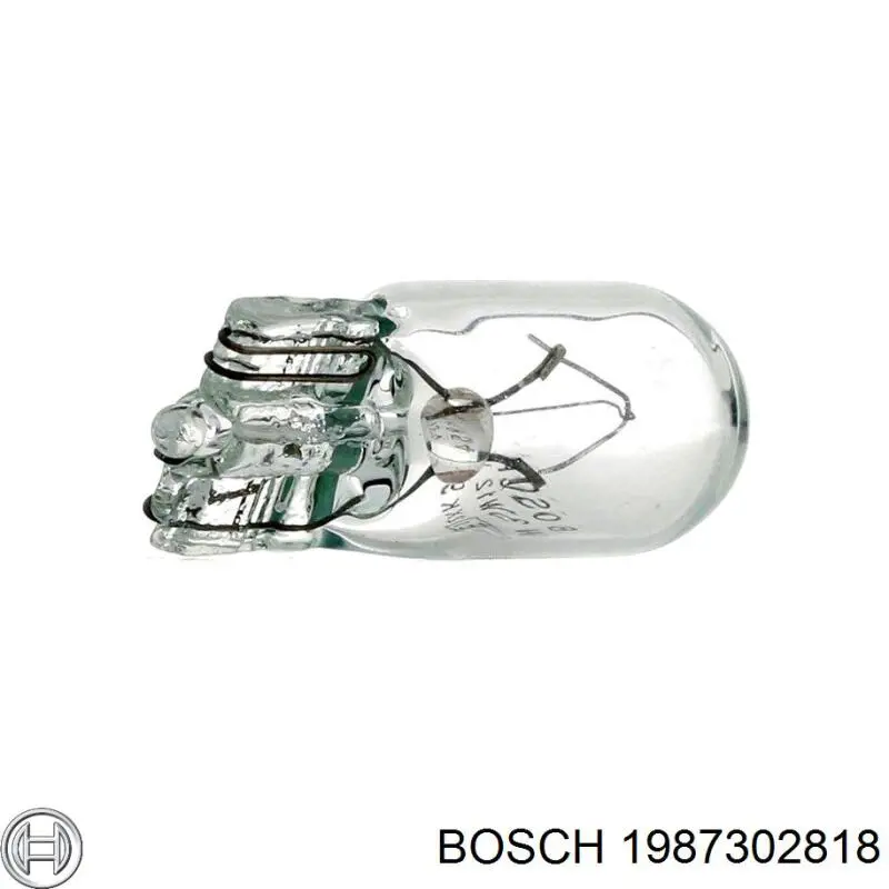 1987302818 Bosch лампочка плафона освещения салона/кабины