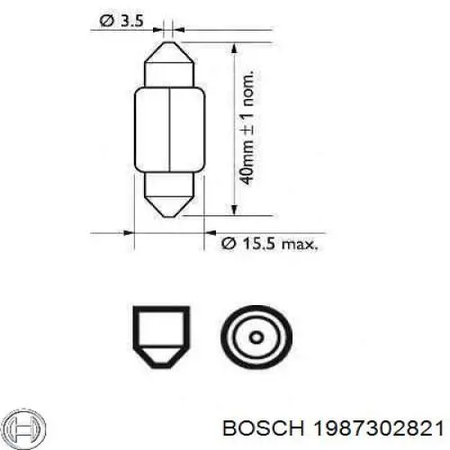 Лампочка 1987302821 Bosch