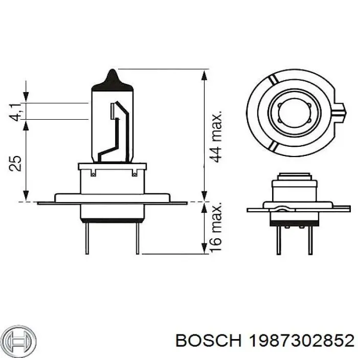 Ксенон Bosch 1987302852 цена, от 28.43 USD