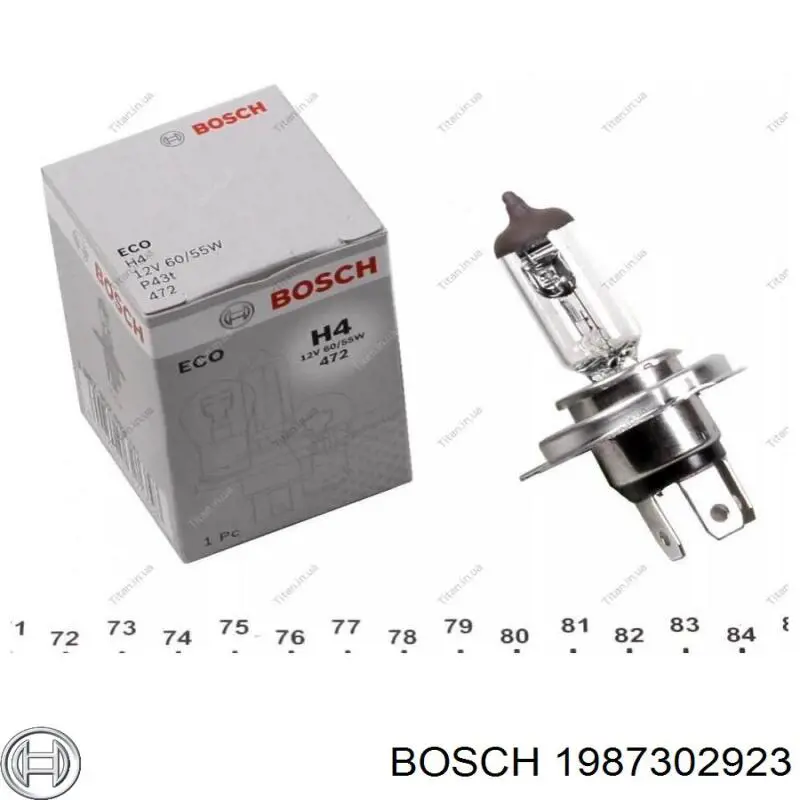 Лампочка галогенная 1987302923 Bosch