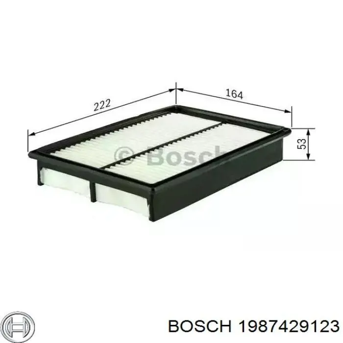 1987429123 Bosch воздушный фильтр