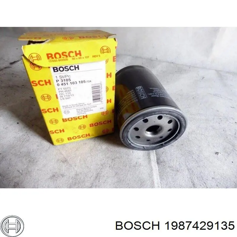 Фильтр воздушный Bosch 1987429135