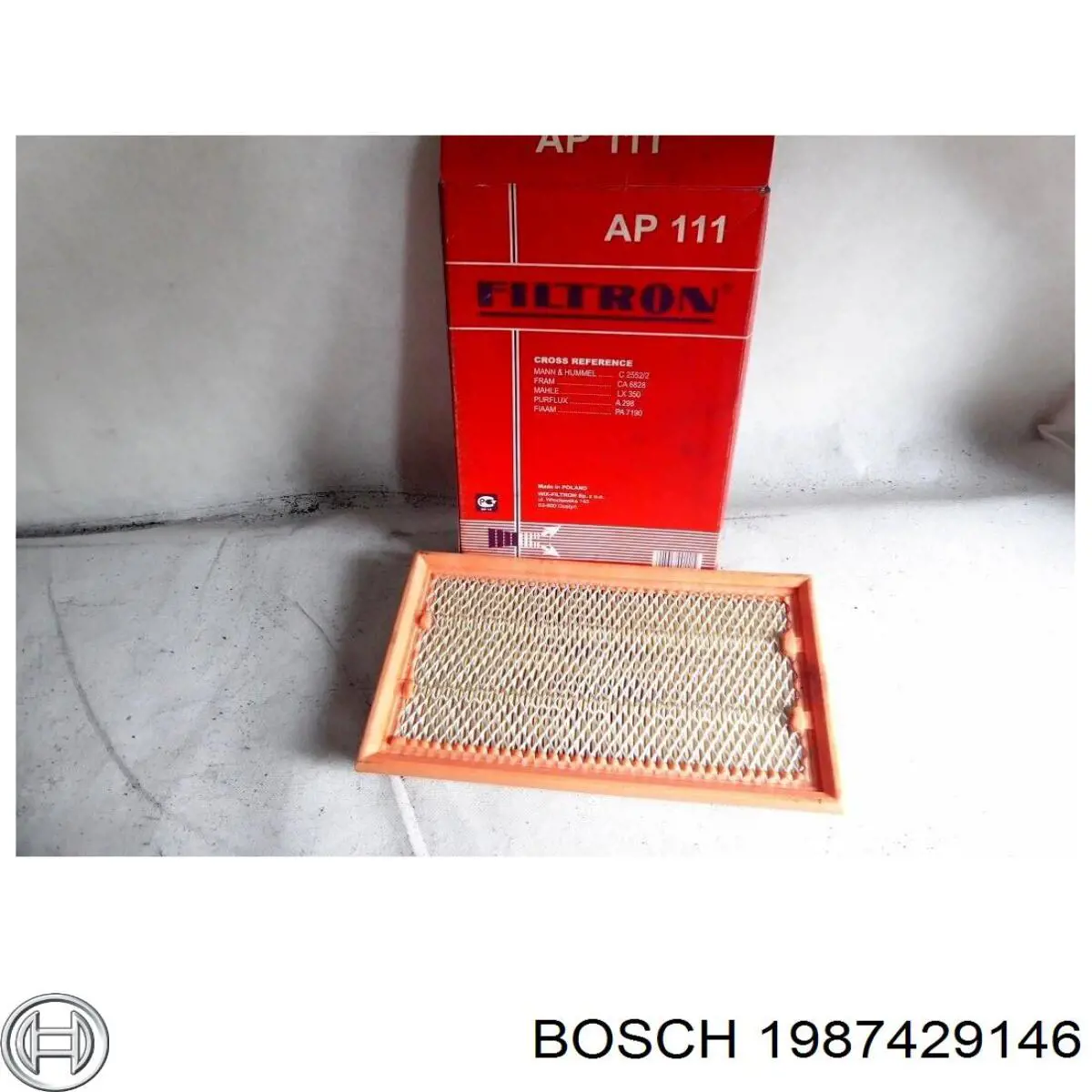 1987429146 Bosch Воздушный фильтр двигателя