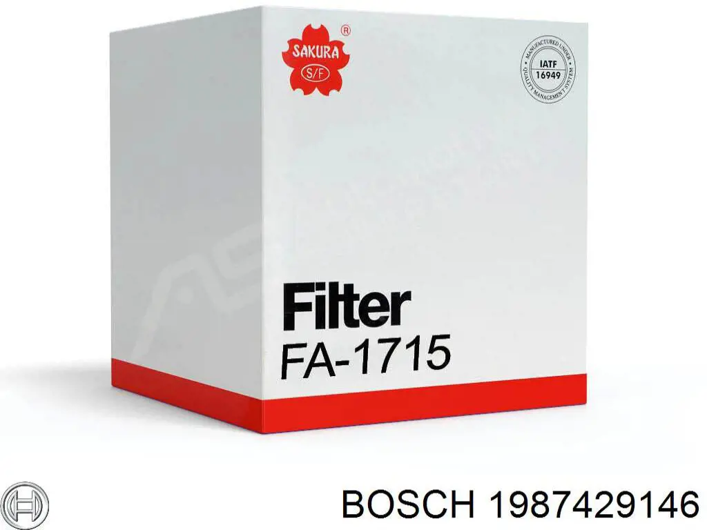 Купить 1987429146 Bosch Автомобильный фильтр воздуха