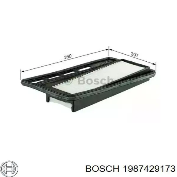 1 987 429 173 Bosch воздушный фильтр