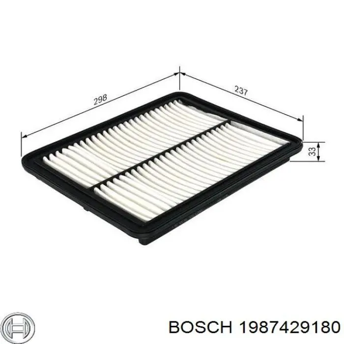 Фильтр воздушный Bosch 1987429180
