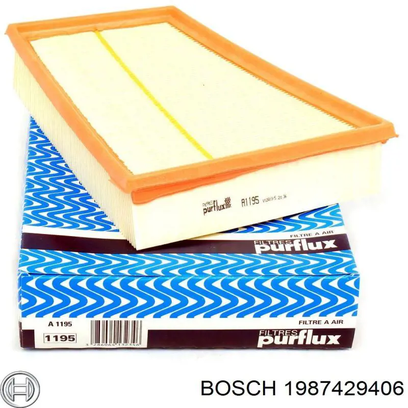 Элемент воздушного фильтра Bosch 1987429406 цена, от 8.02 USD