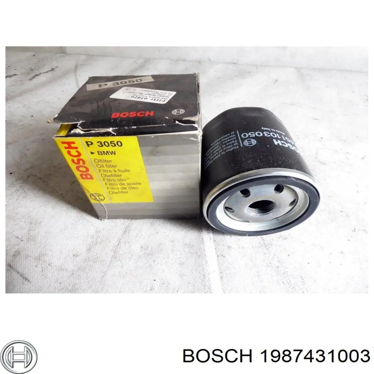Воздушный фильтр салона Bosch 1987431003