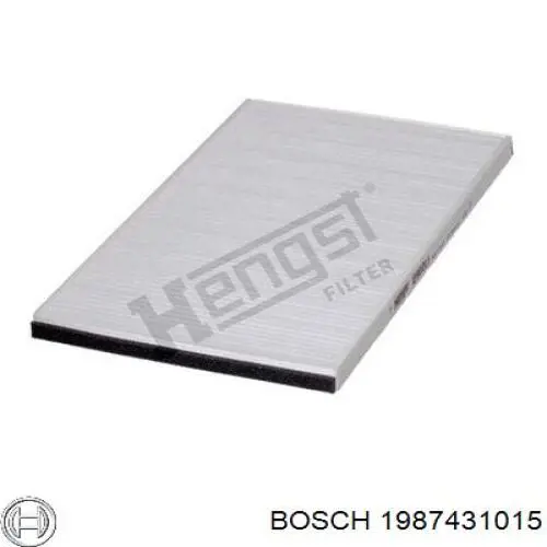 Фильтр воздушный отопителя Bosch 1987431015 цена, от 5.68 USD