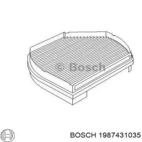 Фильтр салона 1987431035 Bosch