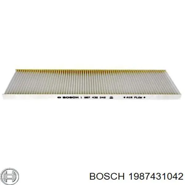 Фильтр салона 1987431042 Bosch