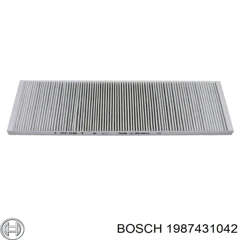 Фильтр воздушный отопителя Bosch 1987431042 цена, от 2.59 USD