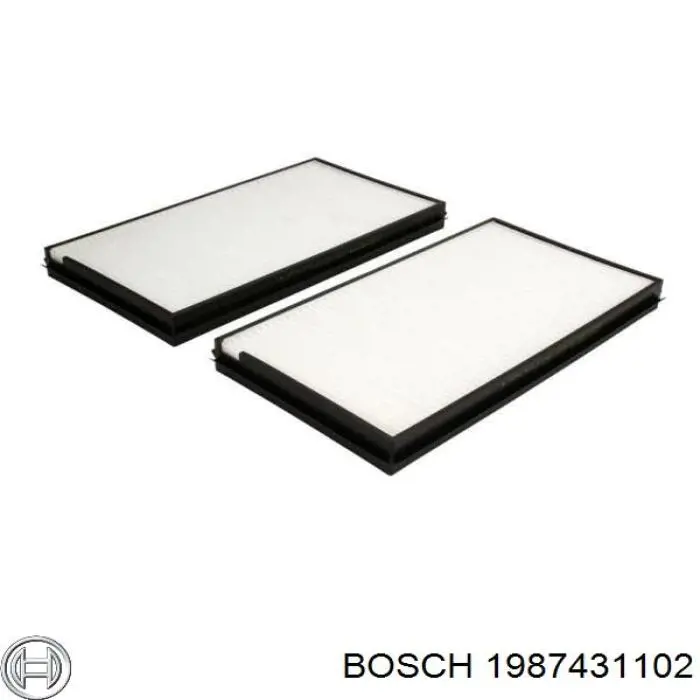 Фильтр воздушный отопителя Bosch 1987431102 цена, от 10.04 USD