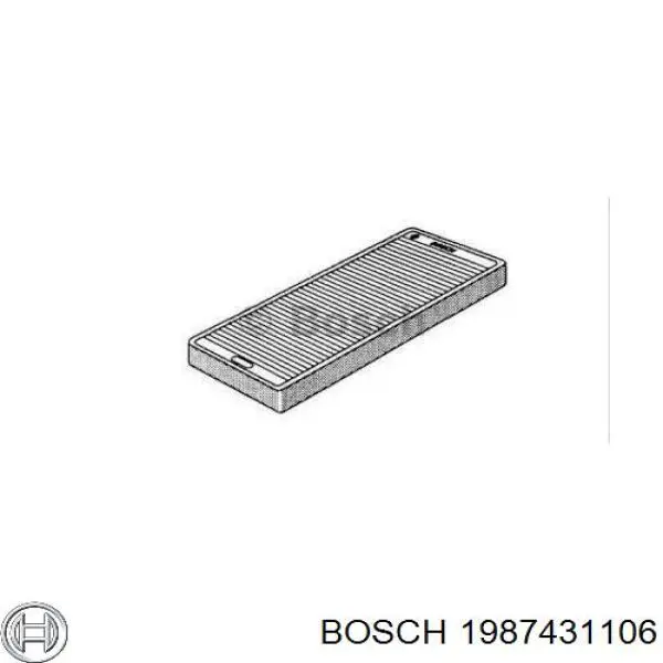 Фильтр салона 1987431106 Bosch