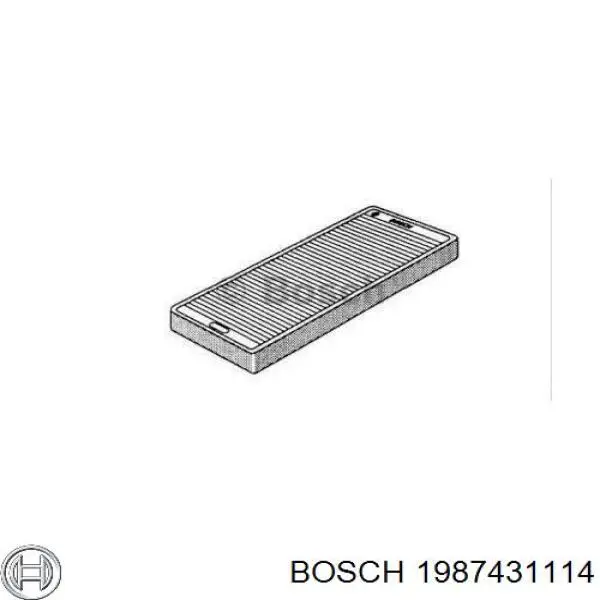 Фильтр салона 1987431114 Bosch