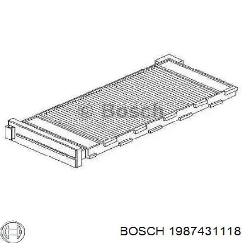 1987431118 Bosch фильтр салона